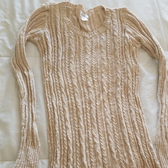 Motherhood Maternity Sweaters - Oatmeal maternity sweater Motherhood Maternity Sweaters - Oatmeal maternity sweater